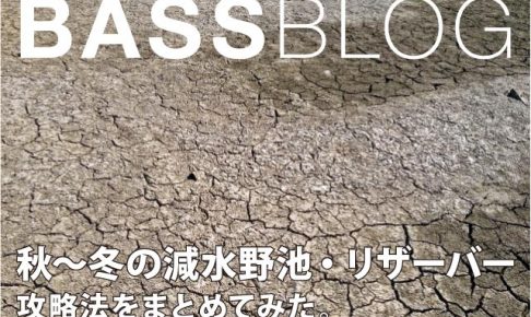 バス釣り 冬の野池 攻略法 釣り方とコツをつかんで 冬バスを釣ろう Bassblog バスブログ