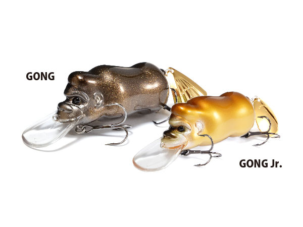 メガバス「ゴング/ゴングJr.」ついに単体での発売が決定。かわいい一口サイズの「ゴングJr.」も登場！