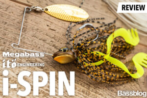 メガバス「アイスピン(i-SPIN)」インプレ。トレーラーいらずのコンパクトスピナーベイト!