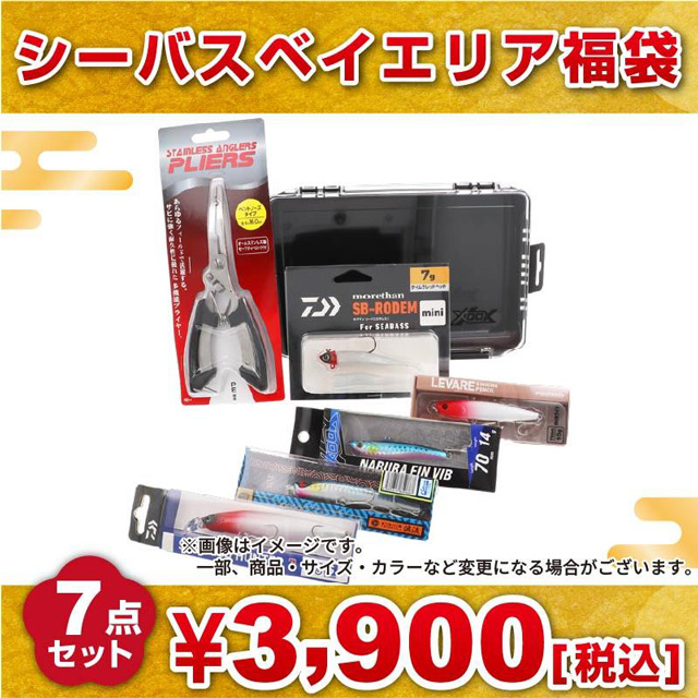 釣具のポイントオリジナル 2026年 シーバスベイエリア福袋 3,900円