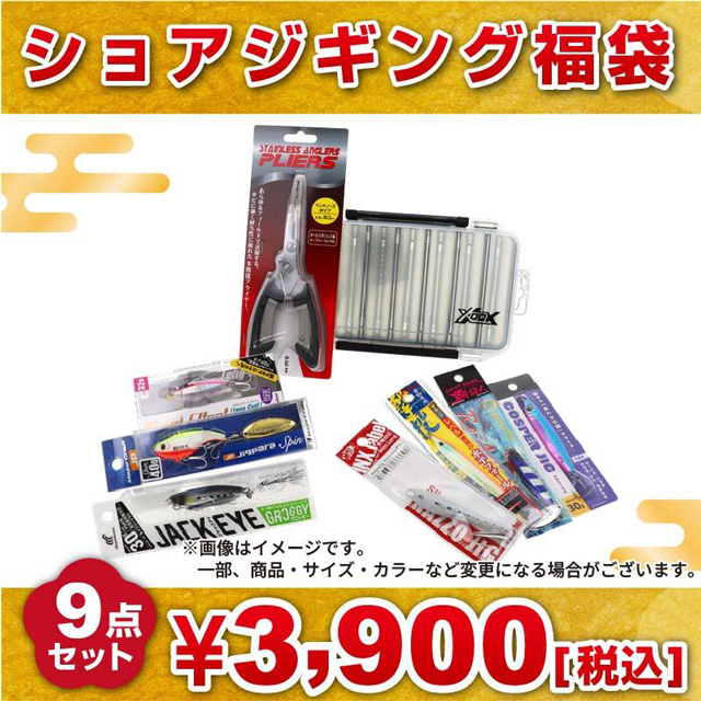 釣具のポイントオリジナル 2026年 ショアジギング福袋 3,900円