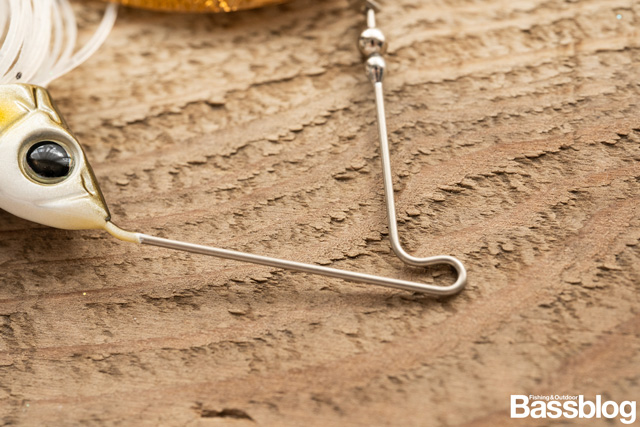 グライドヘッドスピナーベイトのアーム