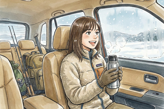 釣りガール向け防寒着