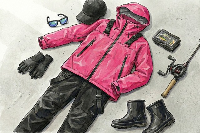 ビビッドカラーを一点投入「スポーティー風」