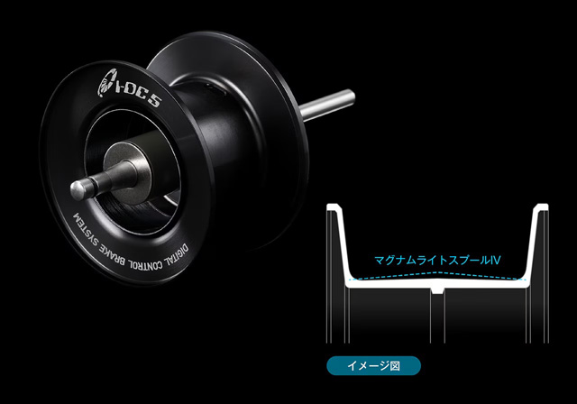 26カルカッタコンクエストDCのスプールは「MGLスプールⅣ」