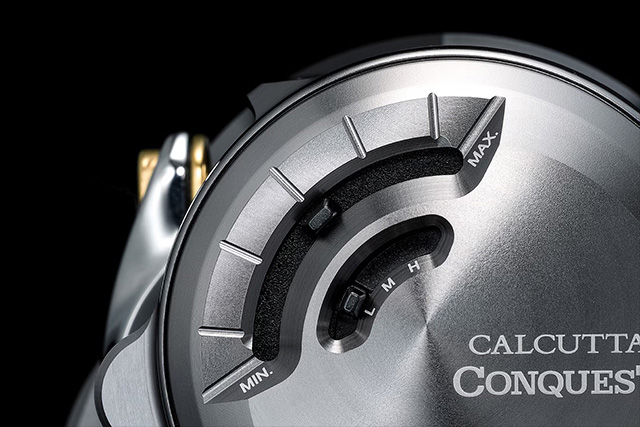 26カルカッタコンクエストDCのブレーキ調整ダイヤルは、3モード×ダイヤル5段階という方式へ変更