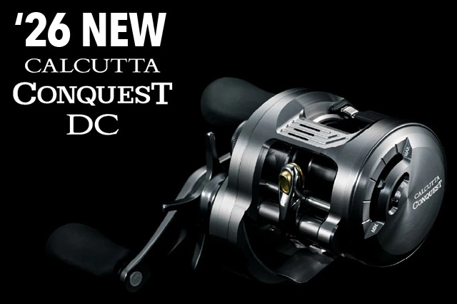 26カルカッタコンクエストDC｜シマノ新製品 – 発売日・スペック・新型