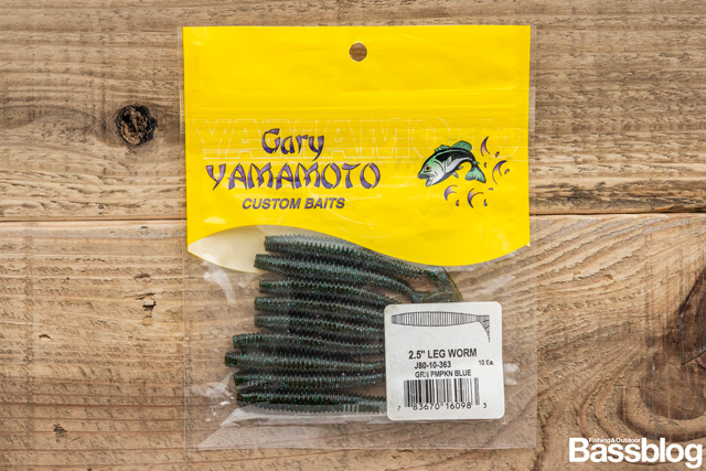 ゲーリーヤマモト レッグワーム 2.5インチ