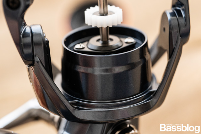 26ナスキーのラインローター。高強度樹脂製なので、重いのは仕方がない。