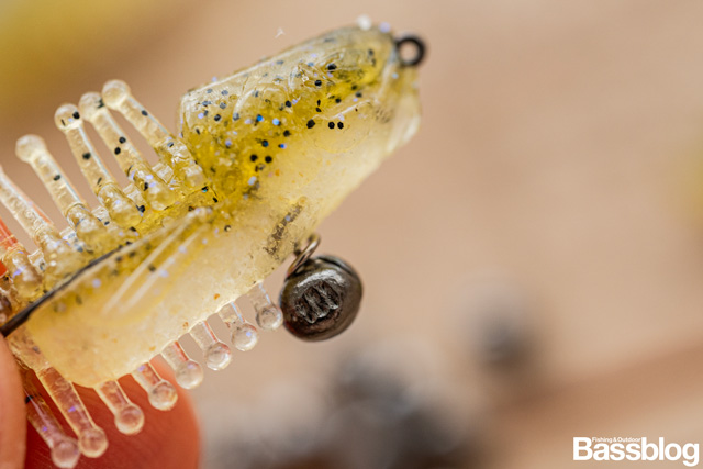 ガン玉を利用したお魚セッティング
