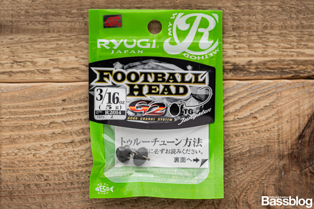 リューギ フットボールヘッド G2 5g(3/16oz)