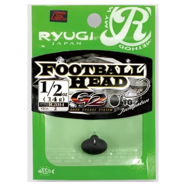リューギ フットボールヘッド 1/2oz